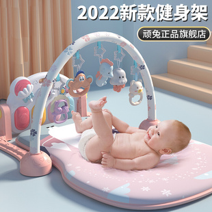 脚踏钢琴婴儿健身架器踩蹬6个月，新生幼儿躺着3宝宝，玩具0一1岁女孩