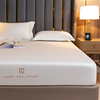 白色席梦思床垫保护套纯棉床笠单件五星级酒店全棉床罩床套三件套