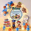 汪汪队宝宝周岁儿童生日气球装饰场景快乐派对背景墙布置男孩用品
