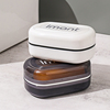 肥皂盒带盖沥水双层卫生间大号皂托架家用创意密封便携旅行香皂盒