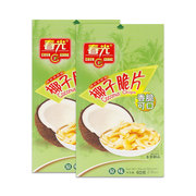 春光椰子脆片香脆可口原味水果制品海南特产休闲零食小吃60g/盒