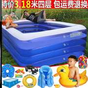 浴缸海洋充气游泳池家用保温户外家庭室H外简易超大型婴儿戏水球