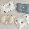 婴儿定型枕新生儿0-6个月以上防偏头纯棉纱布透气1岁宝宝小枕头