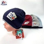 10月-6岁快乐校园包头帽儿童帽男童女童包头帽套头帽滑雪帽纯棉潮