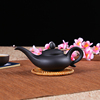 紫砂壶神灯壶宜兴朱泥小容量，茶壶纯手工泡茶壶陶瓷茶具单壶家用
