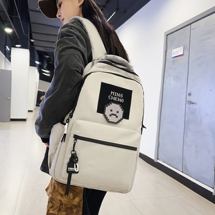 书包女韩版大容量旅行初中生电脑背包男高中大学生日系原宿双肩包
