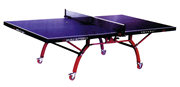 双碟标准室内乒乓球台球桌，双折移动球台，比赛训练赠网架