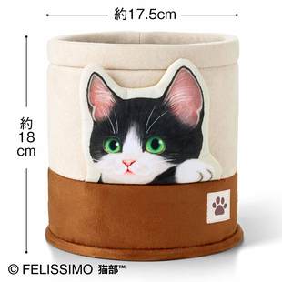 日本原单HELLOKITTY凯蒂猫小黄人米妮猫部置物筒车载垃圾桶整理箱