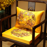 新中式椅子垫红木沙发垫坐垫加厚实木圈椅茶椅垫座垫乳胶垫子防滑