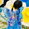 幼儿园开学礼物表演穿戴蝴蝶翅膀儿童小女孩演出手工diy服材料包