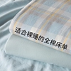 纯棉水洗棉床单单件，100全棉床笠被单枕套，三件套宿舍单人夏季棉布