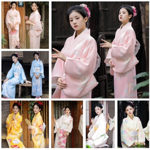 武意馨2神明少女和服正装传统复古日系女装改良个人写真浴衣日式