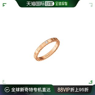 chopard萧邦18k玫瑰金戒指，黄金色(黄金色，)品质精致精美搭配礼服