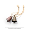日式diy手工风铃材料配件，创意古铜色复古铜铃铛宠物饰品挂件