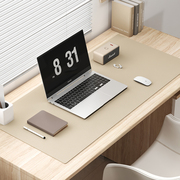 办公室电脑桌垫超大桌布老板，办公桌鼠标桌面，保护垫皮革学习书桌垫