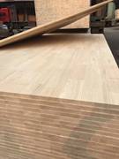 橡胶木指接板实木板橡胶木指节板拼板uv橡木板橡木指接板木板定制