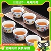 苏氏陶瓷茶杯仿制斗彩鸡缸杯 手工绘制茶杯品茗杯主人杯