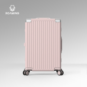 漫游铝框行李箱hinomoto万向轮旅行箱，24登机箱，20寸拉杆箱子女