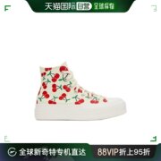 香港直邮Converse 匡威 女士 刺绣高帮休闲鞋 A08096C