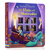 Usborne偷偷看里面系列小精灵和鞋匠 Peep Inside a Fairy Tale Elves and the Shoemaker 英文原版绘本纸板洞洞书翻翻书童话故事