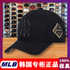 MLB帽子 韩国韩版NY洋基队鸭舌帽男女硬顶LA棒球帽潮