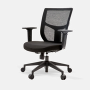 人体工学电脑椅办公家用书房休闲简约透气网布脊椎靠背椅子会议室