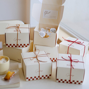 ins烘焙包装盒玛德琳司康盒子蛋糕饼干糖果马卡龙贝果面包包装盒