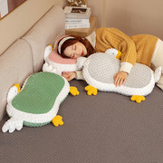 大鹅儿童记忆棉枕头小学生宿舍专用床头沙发靠垫护颈椎助睡眠夏季