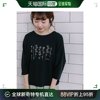 日本直邮POU DOU DOU女士植物线条印花蝙蝠袖T恤 2411141176