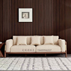 新中式实木沙发组合现代禅意大小户型客厅白蜡木皮，艺高端别墅定制