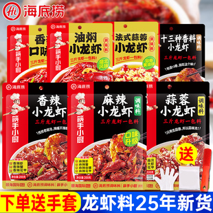 海底捞麻辣小龙虾调味料十三香蒜蓉油焖香辣蟹调料包蒜香配料酱料