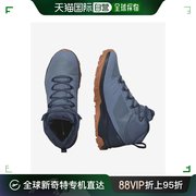 欧洲直邮萨洛蒙 OUTSNAP CLIMASALOMON™ WATERPROOF 灰蓝色男士防