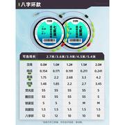 创威七星漂线组朝天钩好成品绑八字环传统钓鱼线组套装高新款