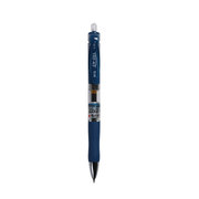 晨光文具k35墨蓝色按动中性笔，0.5握感舒适医护用蓝黑色水笔处方笔