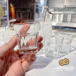 ikea宜家博克尔烈性透明玻璃北欧风酒杯，爸爸的酒杯创意小一套