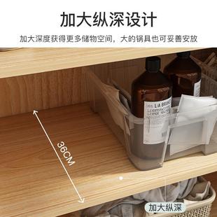 餐边柜现代简约碗柜家用厨房灶台柜子简易橱柜客厅靠墙收纳置物