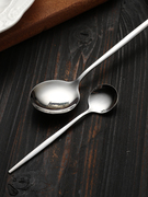 勺子家用304不锈钢勺子调羹小勺，勺子酸奶勺餐勺叉子勺子咖啡勺