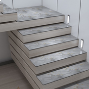 轻奢楼梯踏步垫可擦洗橡胶地垫定制免胶自粘脚垫家用防滑台阶地毯