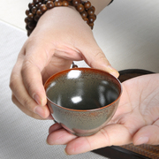 青瓷手工小茶杯茶道陶瓷功夫茶具茶杯茶盏品茗杯单杯主人杯小茶碗