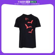 香港直邮Off-White 蝙蝠修身T恤 OMAA027E19185007潮流短袖圆领