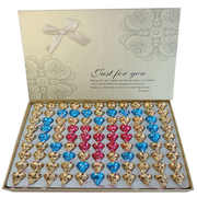 好时巧克力礼盒装99颗心形送男女朋友同学闺蜜生日情人节糖果礼物
