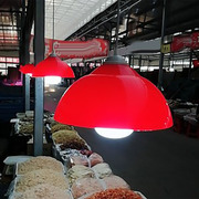 卤菜熟食店塑料红色灯罩，板栗蔬菜水果菜市场生鲜，超市水果店吊灯罩