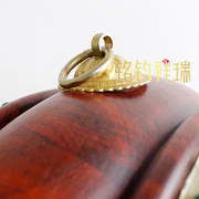 40cm红檀木热巴鼓民族风跳舞藏式舞蹈西藏乐器摆放摆件手鼓柏木