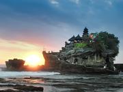 印度尼西亚巴厘岛旅游  半日海神庙和鸡尾酒