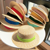 帽子夏天遮阳帽女防晒大沿帽出游沙滩，麦秆草帽女士时尚百搭太阳帽