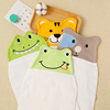 幼儿园宝宝汗巾大号垫背巾，卡通纯棉纱布，吸汗巾婴儿童隔汗巾