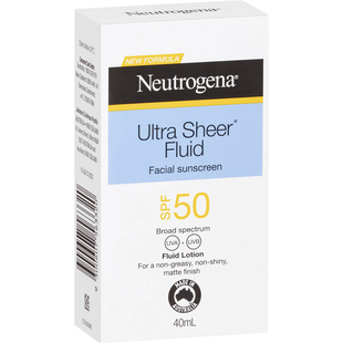 neutrogenaultrasheerfluidfacial面部防晒乳液spf5040ml