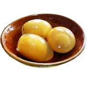 重庆永川无铅松花皮蛋10枚黄色，四川皮蛋灰包蛋特产变蛋整箱