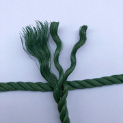 。8mm墨绿色尼龙绳再生料打包捆绑绳横幅，绳广告绳子包边绳帐篷绳