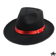 新郎帽结婚帽礼帽古装中式婚礼，爵士帽英伦复古红色新郎官(新郎官)帽子男士
